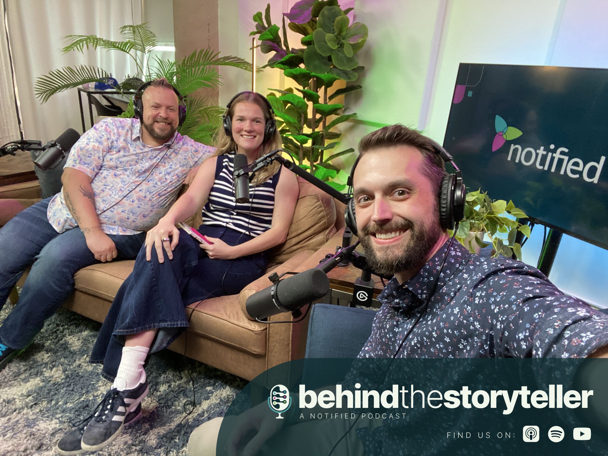 Behind the Storyteller: A Notified Podcast - Meet the Hosts