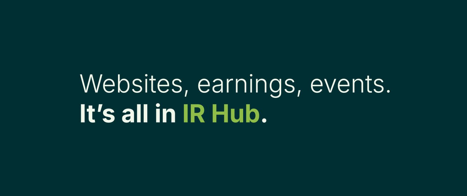Introducing IR Hub: Everything You Need in One Place