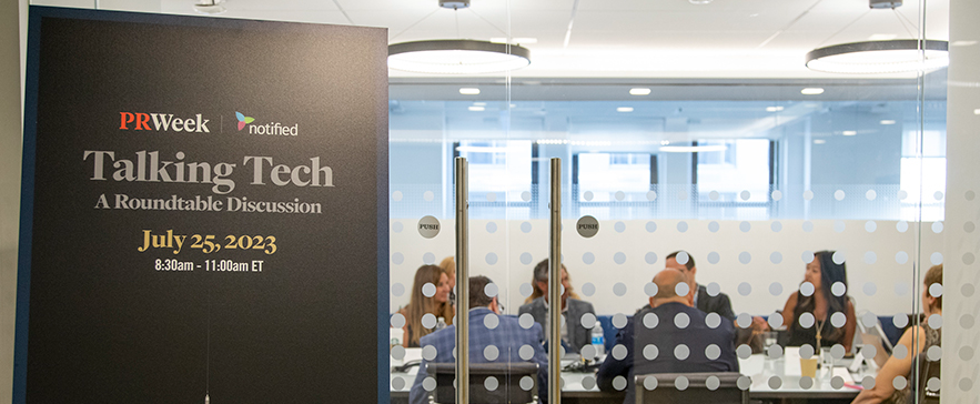 Notified and PR Agency Leaders Talk Tech in New York City [PRWeek]
