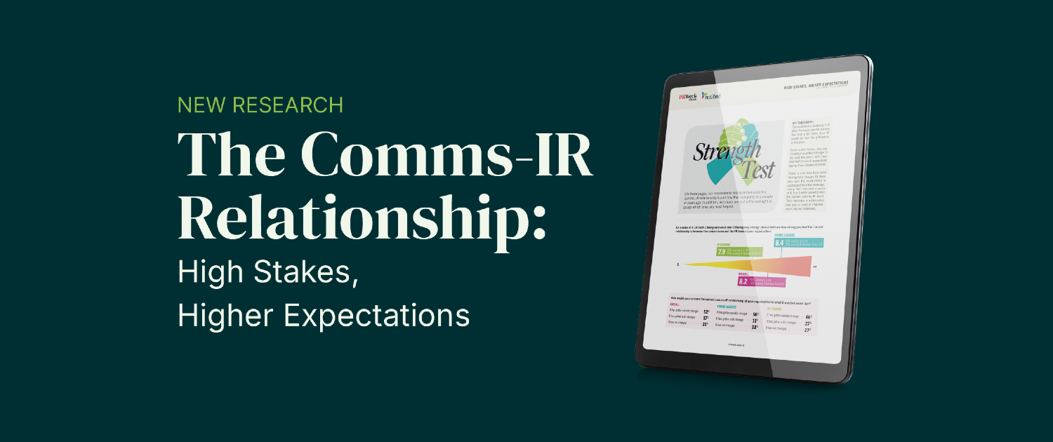 [New Report] PR and IR Collaboration: Best Practices and Challenges Revealed
