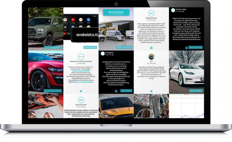 Amplify-Showcase Dynamic Feeds of Curated Social Media Content