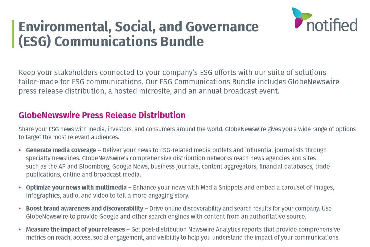 ESG Communications Bundle Resources Image