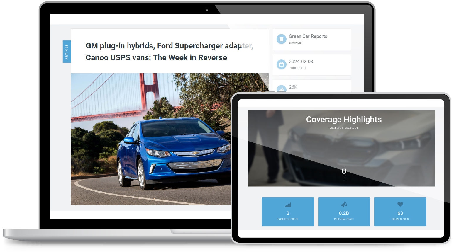 PR Solutions - Social listening and media monitoring