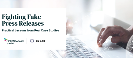 Fight with fake press releases