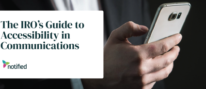 The IRO's Guide to Accessibility in Communications