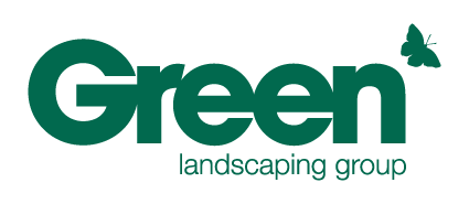 Green landscaping logo